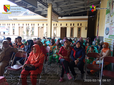 PEMBUKAAN PERPUSTAKAAN LENTERA ILMU DESA NEGLASARI KEC. BANJARAN-BANDUNG